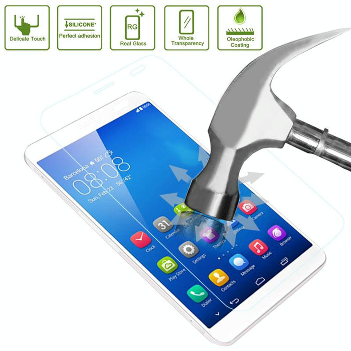 For Huawei Mediapad X1 / X2 0.4Mm 9H+ Surface Hardness 2.5D Explosion-Proof Tempered Glass Film