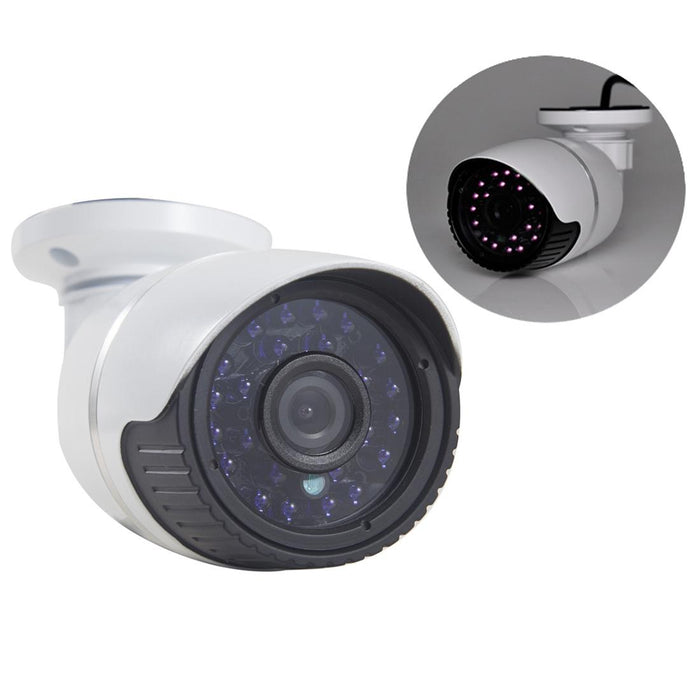 H.264 Wired Infrared Waterproof / Vandalproof Ip Camera 1 / 3 Inch 4Mm 1.3 Mega Pixels Fixed Lens Motion Detection / Privacy Mask And 30M Ir Night Vision Support Hd 720P 1280 X 720