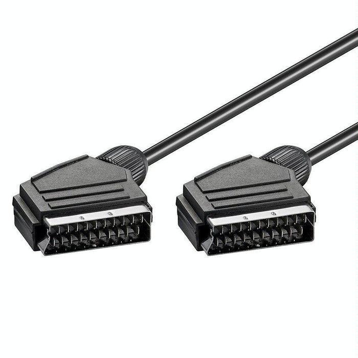 1.5M Scart To Scart Cable For Dvd / Hdtv / Av / Tv - 20 Pin