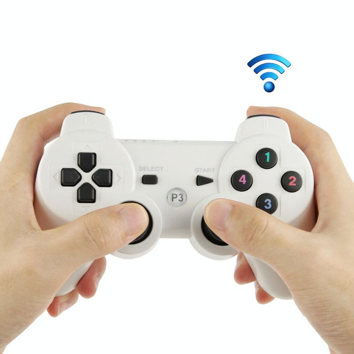 Double Shock Iii Wireless Controller Manette Sans Fil Double Shock Iii For Sony Ps3 Has Vibration Action With Logo