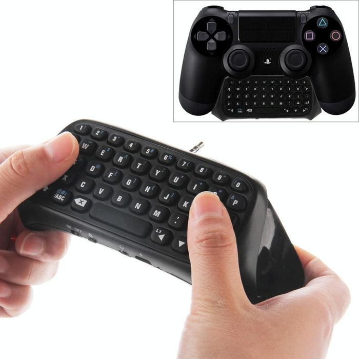 Tp4-008 Bluetooth 3.0 Keyboard For Playstation 4 Ps4 Controller Black