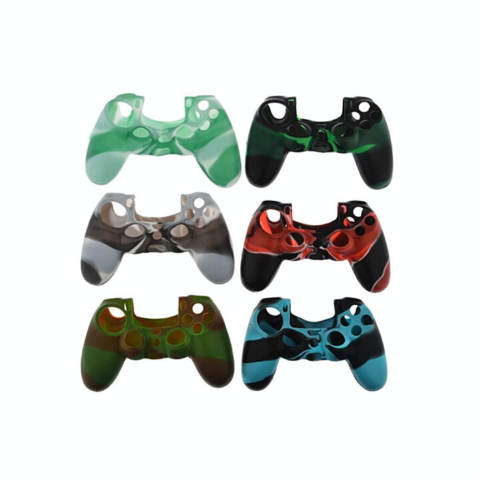 Camo Silicone Protective Case For Ps4 Controller Random Colour Delivery