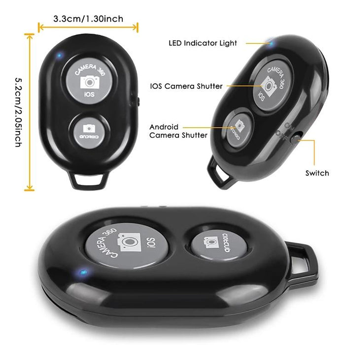 Universal Bluetooth 3.0 Remote Shutter For Camera Control And Self Timer