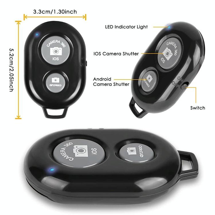 Universal Bluetooth 3.0 Remote Shutter For Camera Control And Self Timer