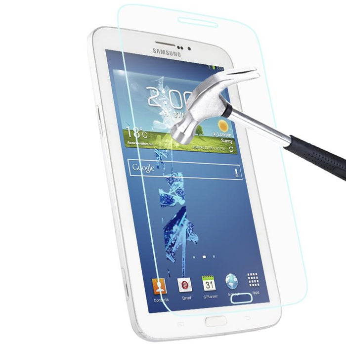 0.4Mm 9H+ Surface Hardness 2.5D Explosion-Proof Tempered Glass Film For Samsung Galaxy Tab 3 7.0 / P3200