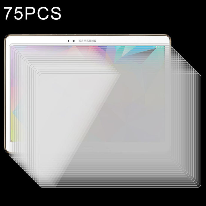 75 Pcs 0.4Mm 9H+ Surface Hardness 2.5D Explosion-Proof Tempered Glass Film For Samsung Galaxy Tab S 10.5 / T800