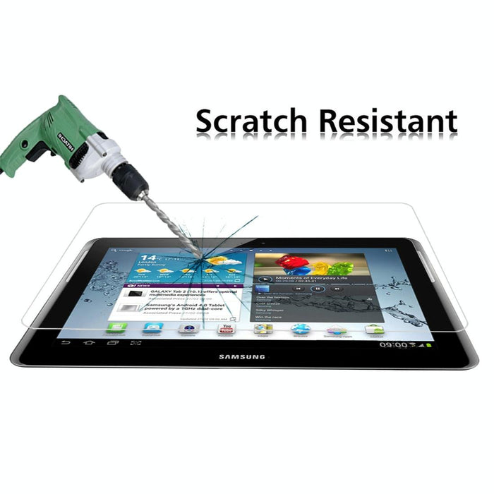 0.4Mm 9H+ Surface Hardness 2.5D Tempered Glass Film For Samsung Galaxy Tab 2 / P5100