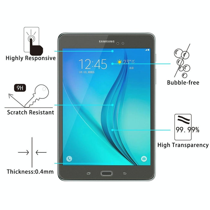 75 Pcs For Samsung Galaxy Tab A 8.0 / T350 / T355 0.4Mm 9H+ Surface Hardness 2.5D Explosion-Proof Tempered Glass Film