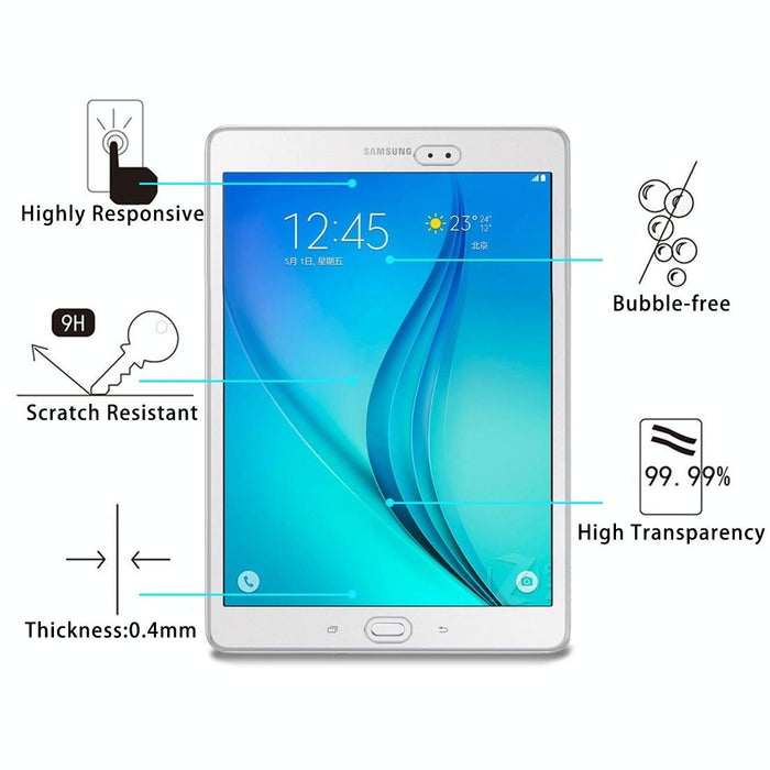 For Samsung Galaxy Tab A 9.7 / T550 / T555 0.4Mm 9H+ Surface Hardness 2.5D Explosion-Proof Tempered Glass Film