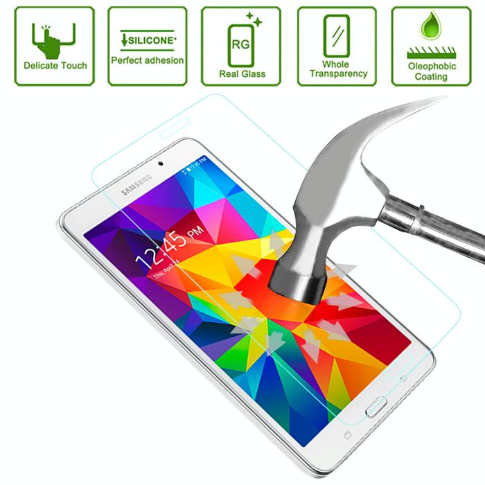 0.4Mm 9H+ Surface Hardness 2.5D Explosion-Proof Tempered Glass Film For Samsung Galaxy Tab 4 8.0 / T330 / T331 / T335