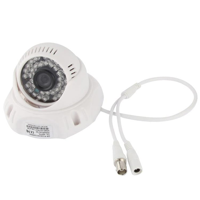 3.6Mm Lens Abs Material Colour Infrared Camera With 36 Led- Ir Distance 20M