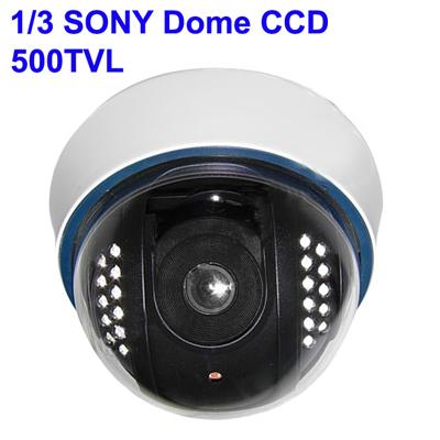 1 / 3 Sharp Colour Dome Ccd Camera- Ir Distance 15M