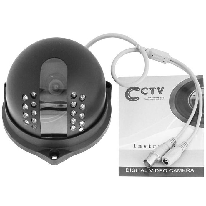 1 / 3 Inch Sony 3.6Mm Fixed Colour Dome Camera- Ir Distance 20M