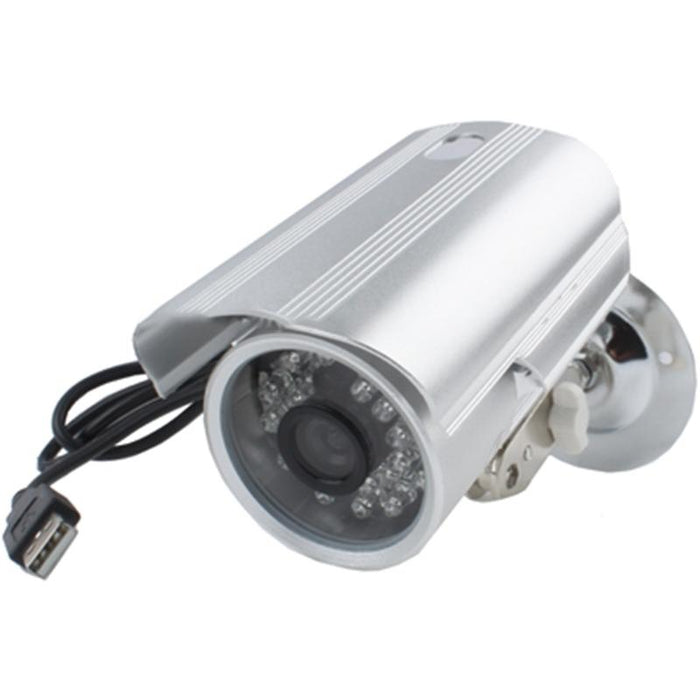 Digital Video Recorder Camera With Tf Card Slot Support Sound Recording / Night Vision / Motion Detection Function Silver - Distance 10M