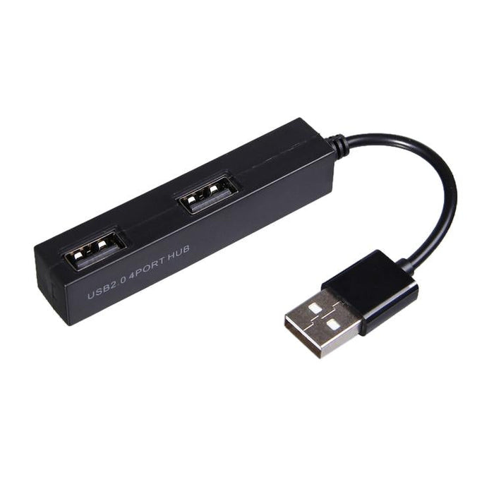 Portable 4-Port Usb 2.0 Hub High Speed 480Mbps