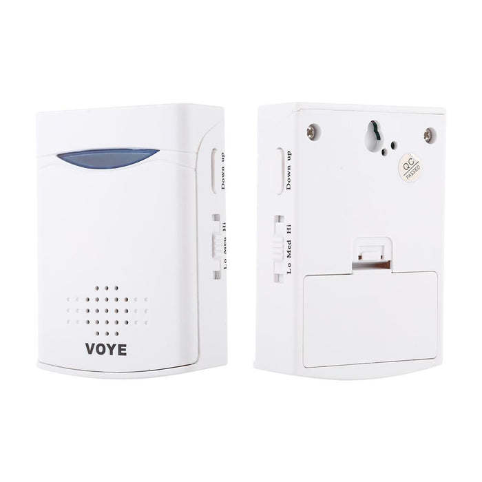 Home Music Remote Control Wireless Doorbell With 38 Polyphony Sounds White