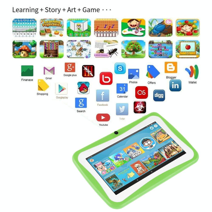 Kids 7.0 Inch 1gb + 16gb Android 5.1 Allwinner A33 Quad