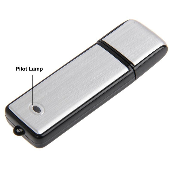 Usb Voice Recorder + 8Gb Usb Flash Disk Black