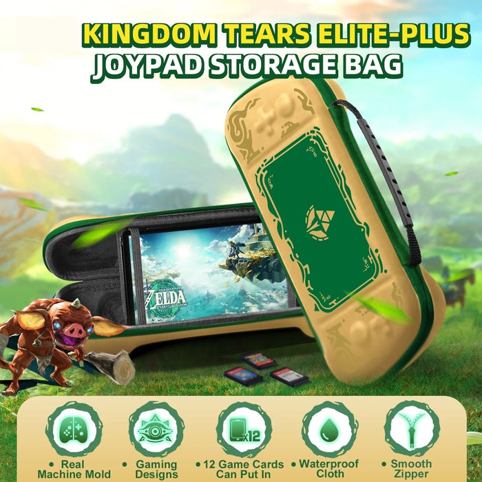 Golden-Green Elite Joypad Bag For Elite Plus Joypad And Neptune Mechanical Joypad