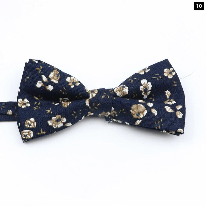 Colourful Floral Bow Ties Fashionable And Fun For Kids