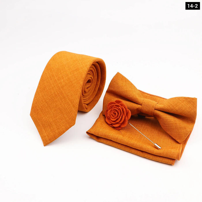 27 Colour Classic Mens Bowtie Set For Weddings And Business