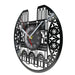 French Triumphal Arch Vinyl Record Clock