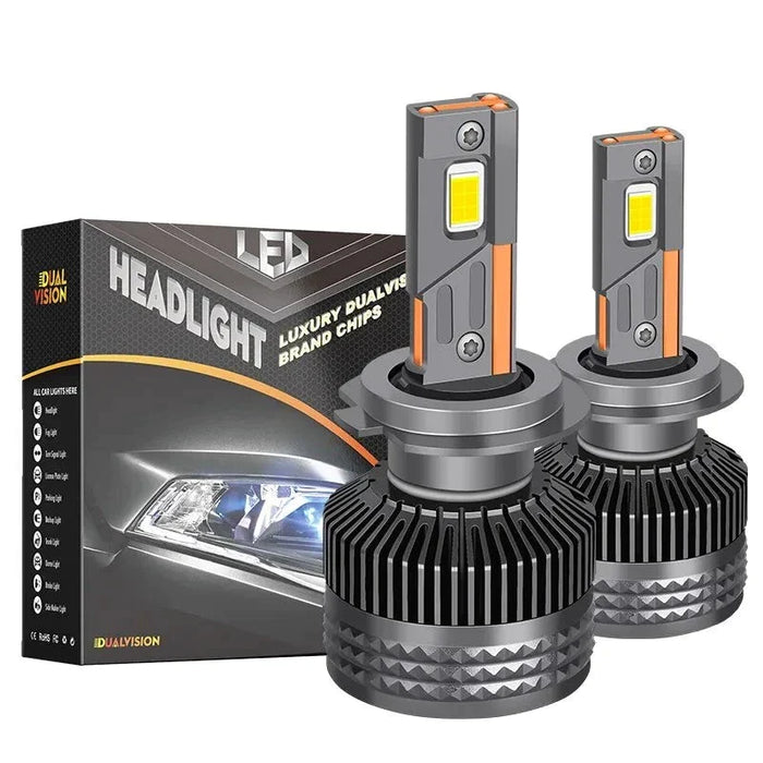 100000Lm H7 Led Car Headlights 160W 6000K Plug N Play Bulbs