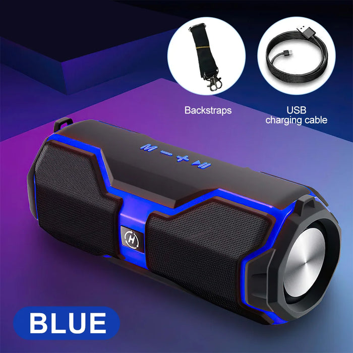 Portable Bluetooth Speaker with Enhanced Bass