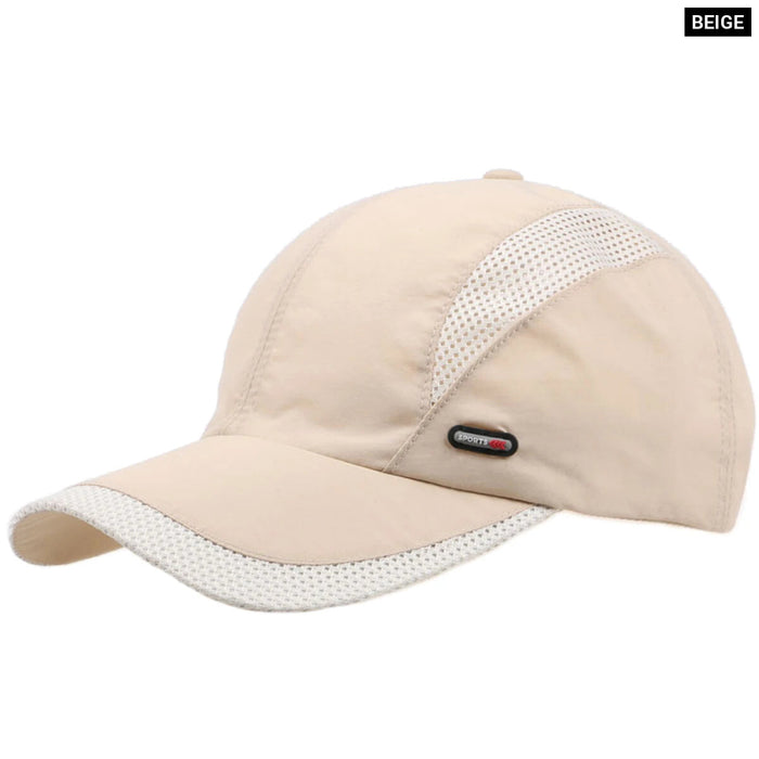 Breathable Baseball Cap / Hat For Outdoor Activities