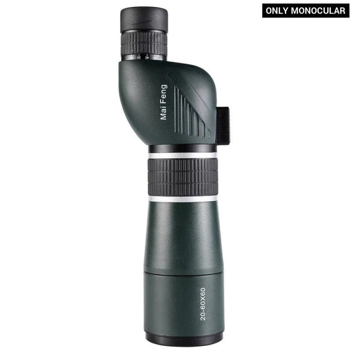 20-60X60 Zoom Monoculars Watching Telescope Binoculars Long Range With Clip