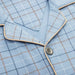 Mens Pajamas Soft Cotton Plaid Stripes