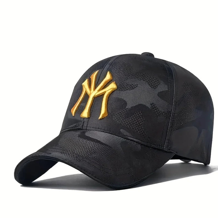 Embroidered Camo Baseball Cap / Hat For All Seasons