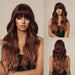 Water Wave Wig With Bangs For Women Cosplay And Party Ready