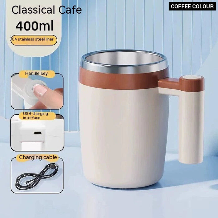 Portable Self Stirring Cup For Office Or Home