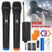 2 Channel Uhf Wireless Mic For Karaoke And Events