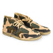 Camouflage Cow Suede Leather Men Desert Boots With Pigskin