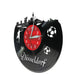 Dusseldorf Vinyl Record Wall Clock