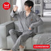 Comfy Cotton Mens Pajamas With Long Sleeves