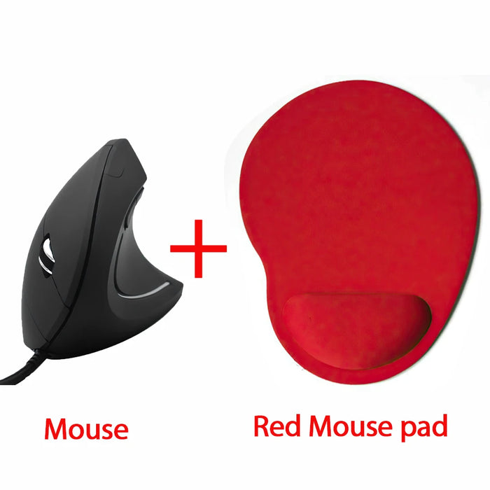 Usb Wired Vertical Mouse For Gaming And Pc