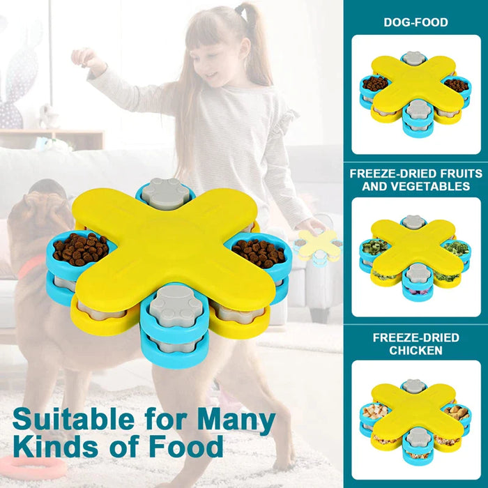 Interactive Dog Puzzle Toy Anti Skid Enrichment