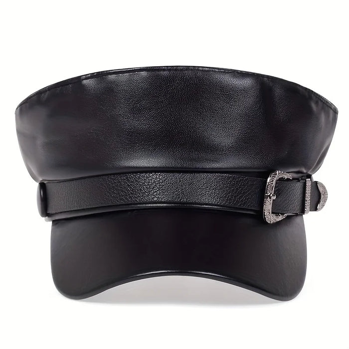 Leather Sailor Hat