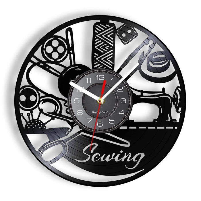 Seamstress Wall Clock