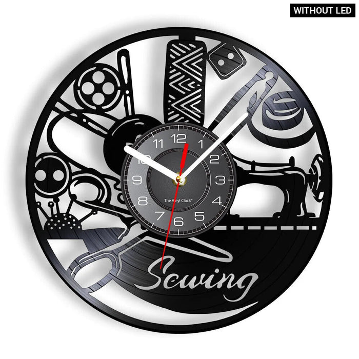 Seamstress Wall Clock