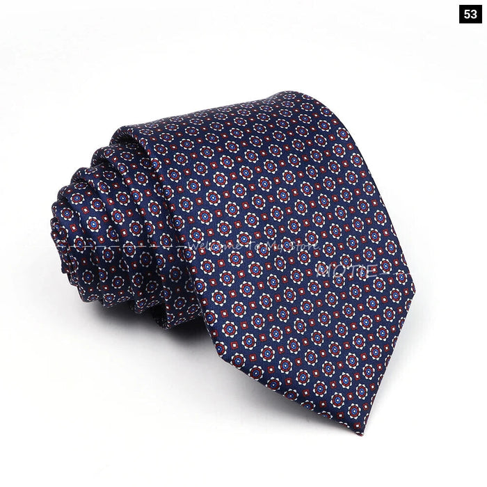 Blue Paisley Necktie For Weddings And Daily Wear