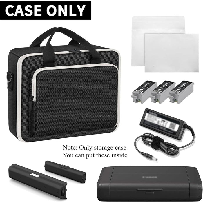 Soft Case Compatible With Canon Pixma Tr150 / Ip110 Wireless Mobile Printer Potable Travel Storage Bag