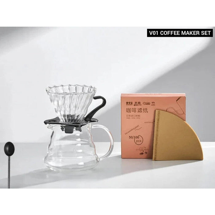 V60 Drip Coffee Filter Paper For 1