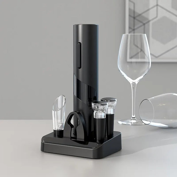 Black Electric Wine Opener