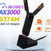 Tri Band Wifi 6e Adapter 3000mbps Usb 3.0