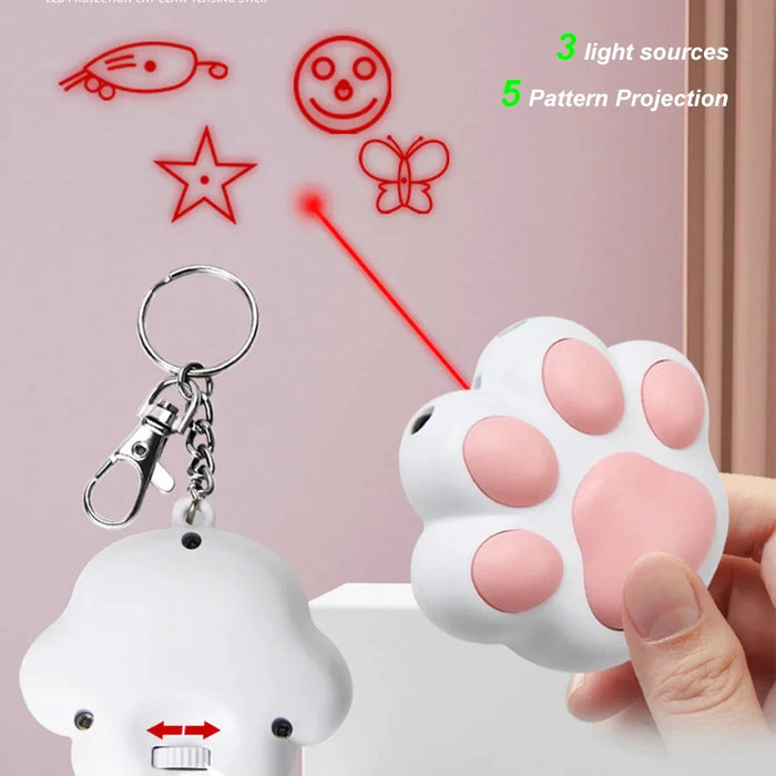 Rechargeable Cat Laser Toy With 5 Patterns