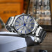 Stainless Steel Chronograph Quartz Watches With Luminous